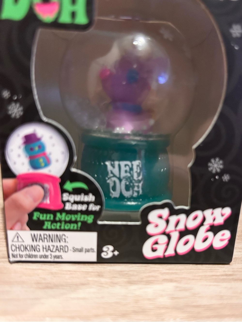 RARE NEEDOH Snow Globe - Rudy the Reindeer - Picture 2 of 5